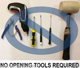 Kit di ripristino facile di tamburo, cinghia e fusore "Peel & Stick" per OKI C612 ES6412 [C8K-ES6412