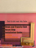 "Peel & Stick" EZ Drum, Belt & Fuser Reset Chips for OKI C5150 C5200 C5250 [C3K]