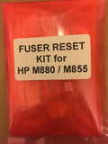 Kits de restablecimiento de contador de correa y fusor Super EZ para limpieza segura multiusos HP M880 / M855