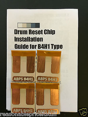 Chip di ripristino del tamburo tipo adesivo super facile per OKI ES4132 ES5112 ES4162 [B4H1-4172]