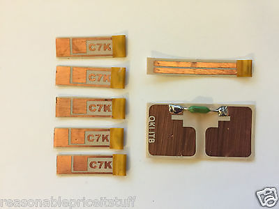 7x Peel & Stick Drum, Belt & Fuser Reset Kit for OKI C7000 C9000 C9300 C9500 C7K