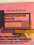 Drum Fuser & Belt Reset Sticker for OKI C3600 C3200 C3300 C3400 C3450 C3100 [C3K
