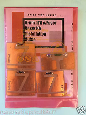 Kit de restablecimiento de tambor, correa y fusor súper fácil para OKI C301 C321 C331 dn dnw [C5H-C331]