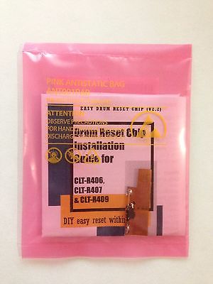 Peel & Stick EZ Drum Reset Chip for Samsung R409 CLP 310 315 CLX 3170 3175 FN FW