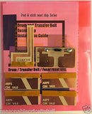 Kits de reinicio del fusor de correa de tambor súper fácil para Olivetti d-Color P116 P160 P160W [C3K]
