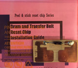 Chips de restablecimiento de cinta de transferencia y fusor de tambor Peel &amp; Stick para OKI C5100 C5300 [C3K]