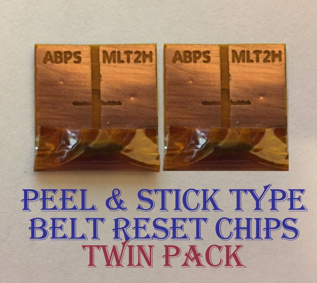 2x Peel& Stick Belt Reset Chips for Minolta Bizhub C200 C200e C200 Lite NEC 2020