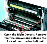 2x Peel & Stick Belt Reset Chips for Develop Ineo+ 200 Olivetti Lexikon MF201
