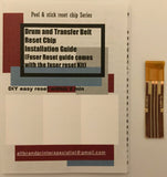 Chips de restablecimiento de cinta de transferencia y fusor de tambor Peel &amp; Stick para OKI C5100 C5300 [C3K]