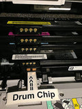 2x chip di ripristino facile "Peel &amp; Stick" per Samsung CLP 360 365 CLX 3300 3305 FN FW